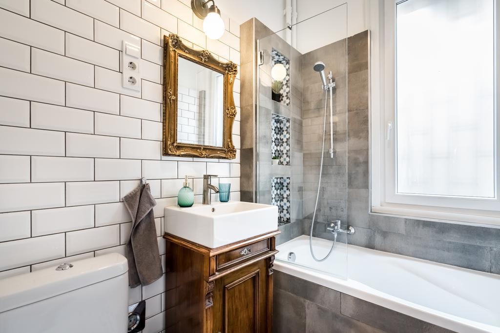 Bpr Charming Design Apartment With Balcony, A/C Budapeste Exterior foto