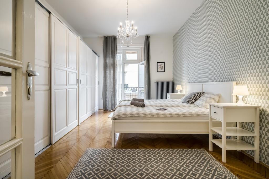 Bpr Charming Design Apartment With Balcony, A/C Budapeste Exterior foto