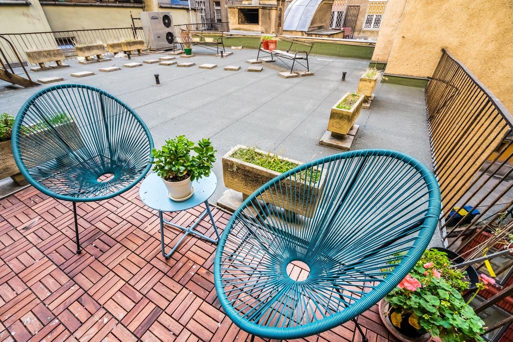 Bpr Charming Design Apartment With Balcony, A/C Budapeste Exterior foto